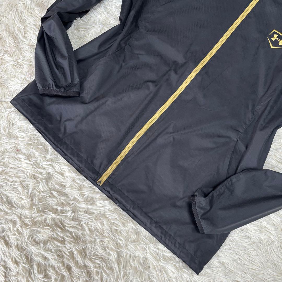 ✨️極美品 アンダーアーマー ランニングウェア 大きいサイズ XXL 黒 金