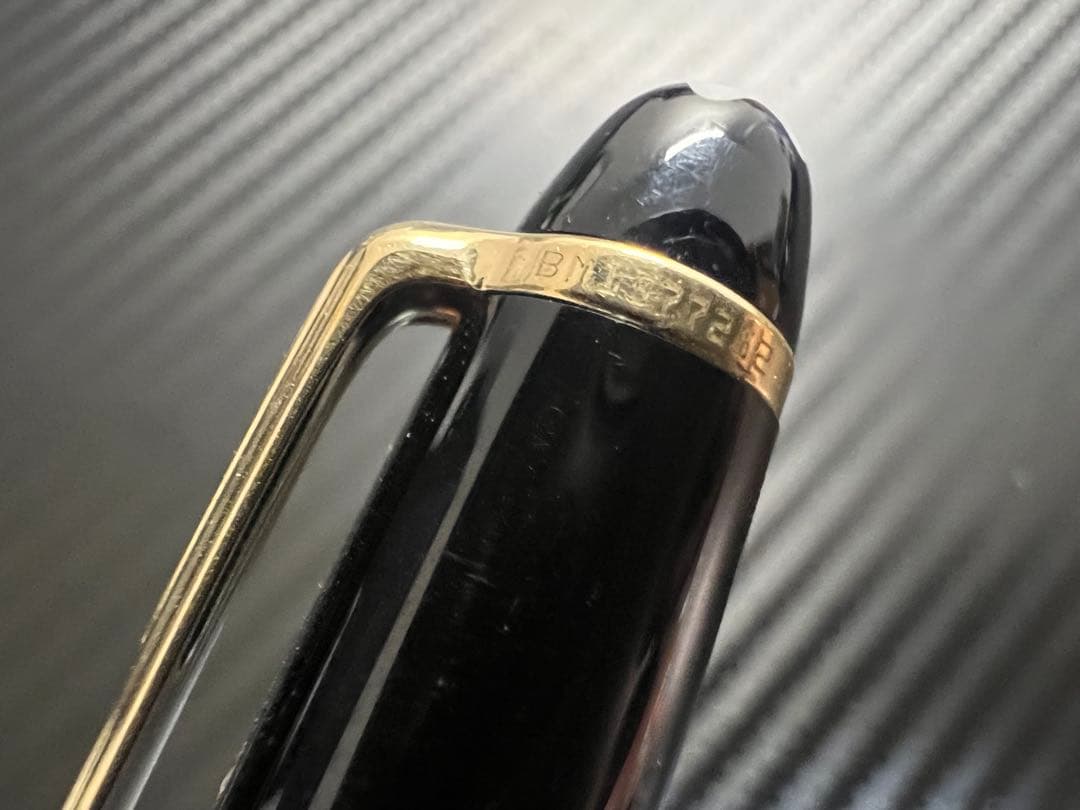 モンブラン 万年筆 マイスターシュテュック 144 F 細字 ブラック 中白