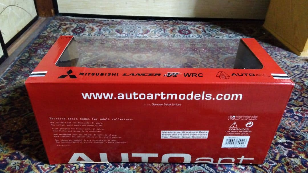 オートアートMitsubishi Lancer Evo.Ⅵ　WRC 1:18