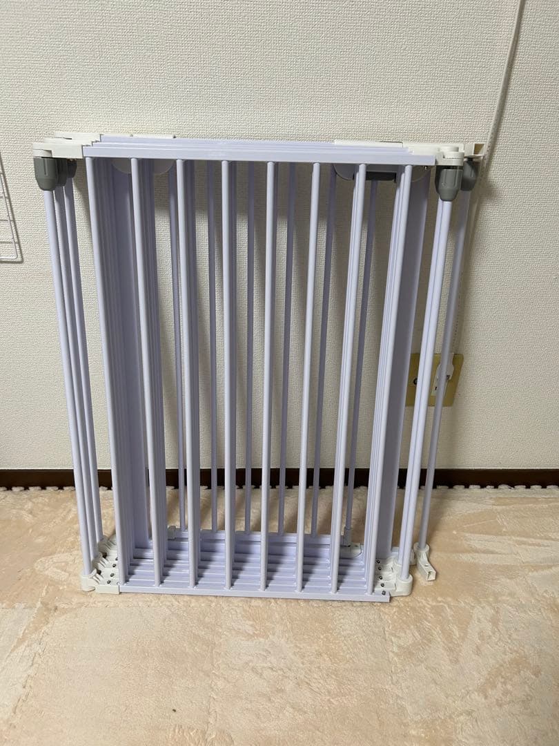 Petrasia ペットサークル ドア付き 折り畳み 6枚