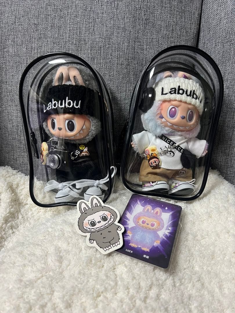 Labubu フィギュア 2体セット