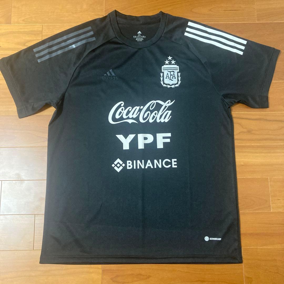 最終値下げ　試着のみ　アルゼンチン代表　トレーニングシャツ