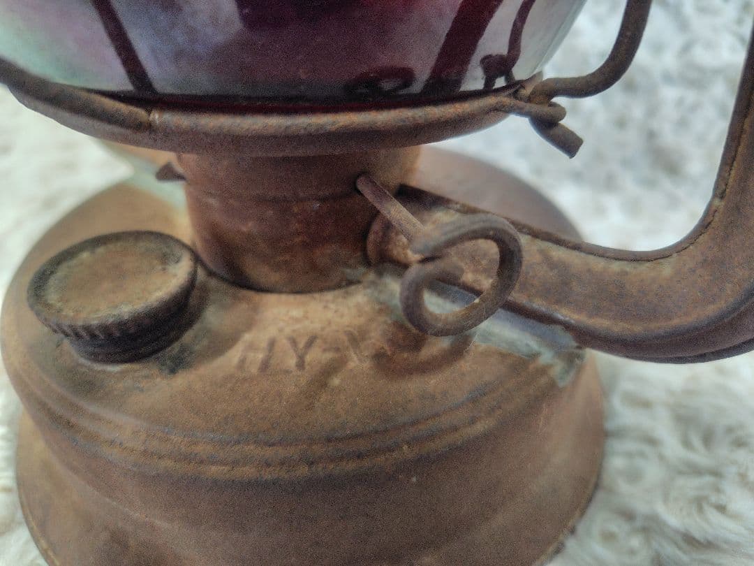 Dietz デイツランタン 赤グローブ アンティーク ヴィンテージランタン