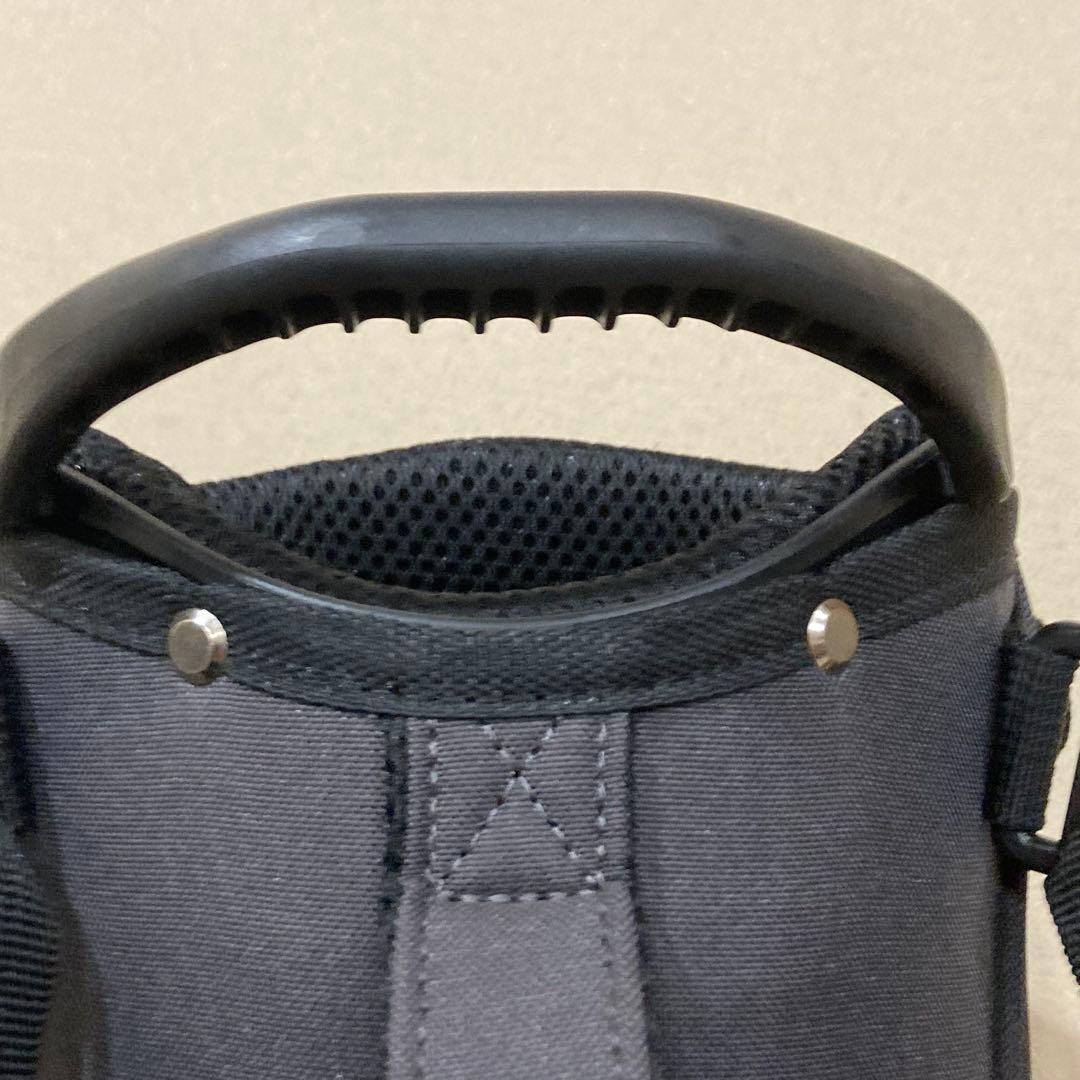 Wilson ゴルフキャディバッグ グレー　スタンド　キャディーバッグ　軽量