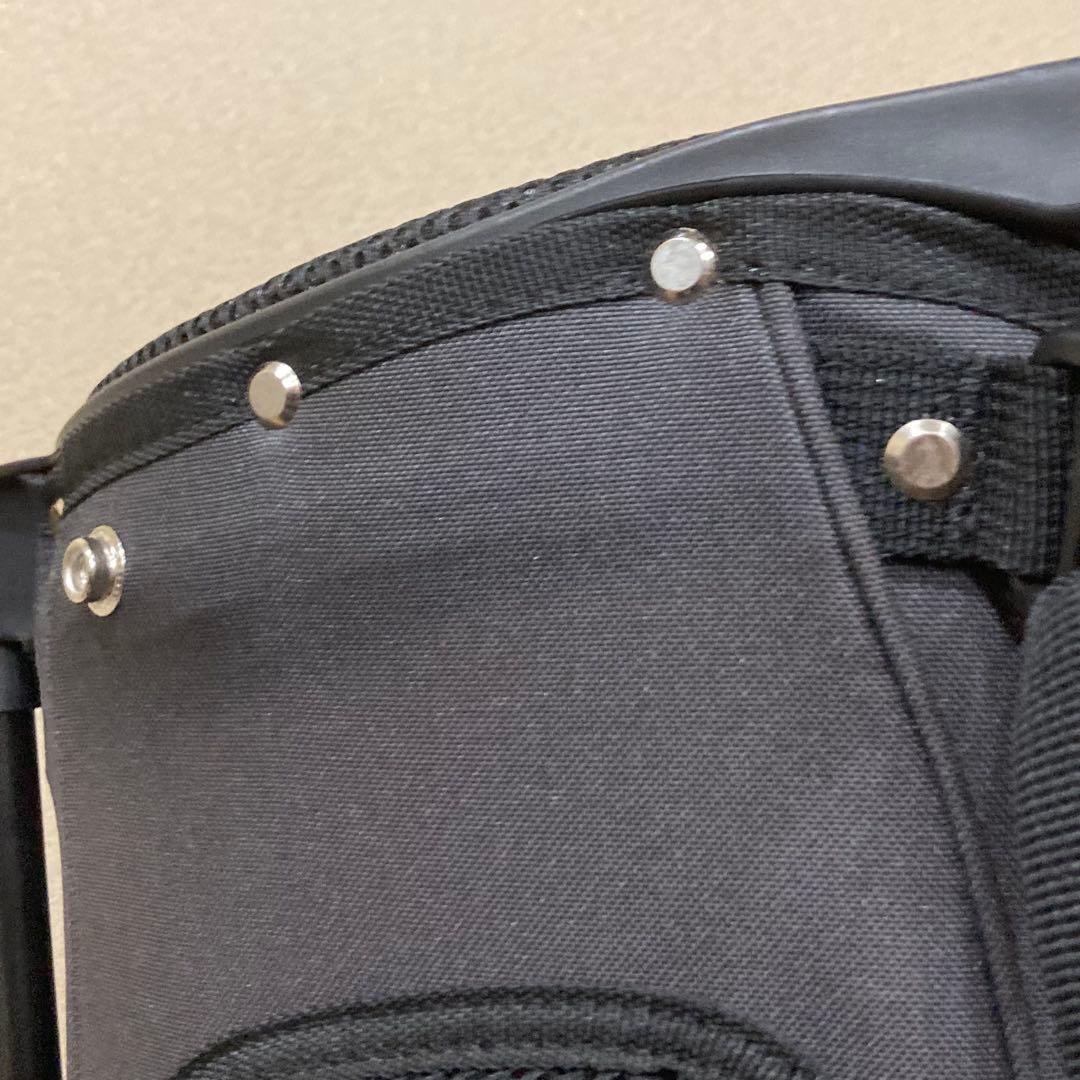 Wilson ゴルフキャディバッグ グレー　スタンド　キャディーバッグ　軽量