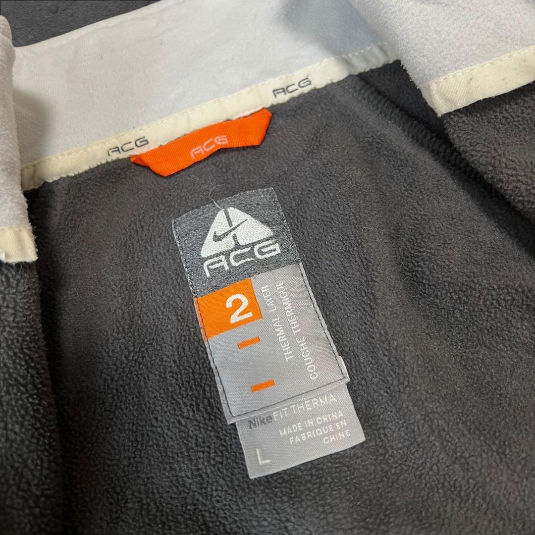 ナイキ ACG ハイネックシェルジャケット サムホール 内フリース