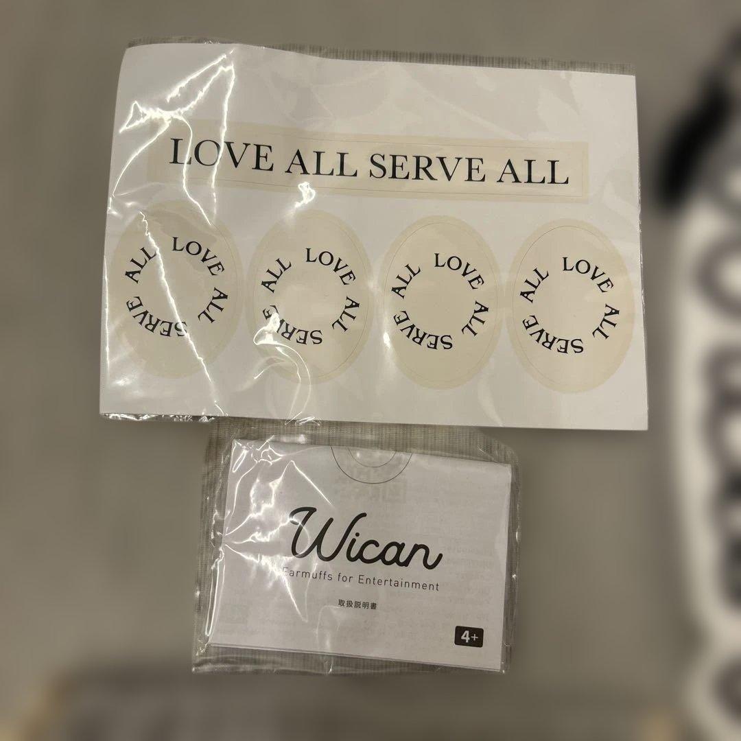 Wican イヤーマフ & ポーチ セット　藤井風