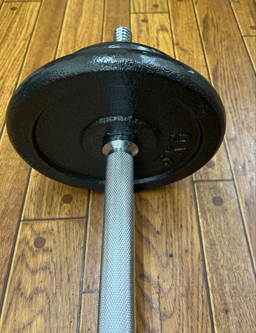 25kg 組み立て式バーベルセット　最強のパンチ力を身につけることができます！！