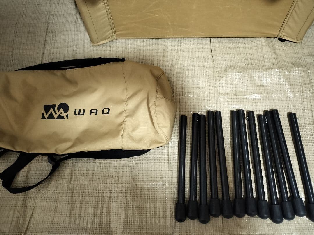 WAQ 2way フォールディング コット blackと2個セット¥20000