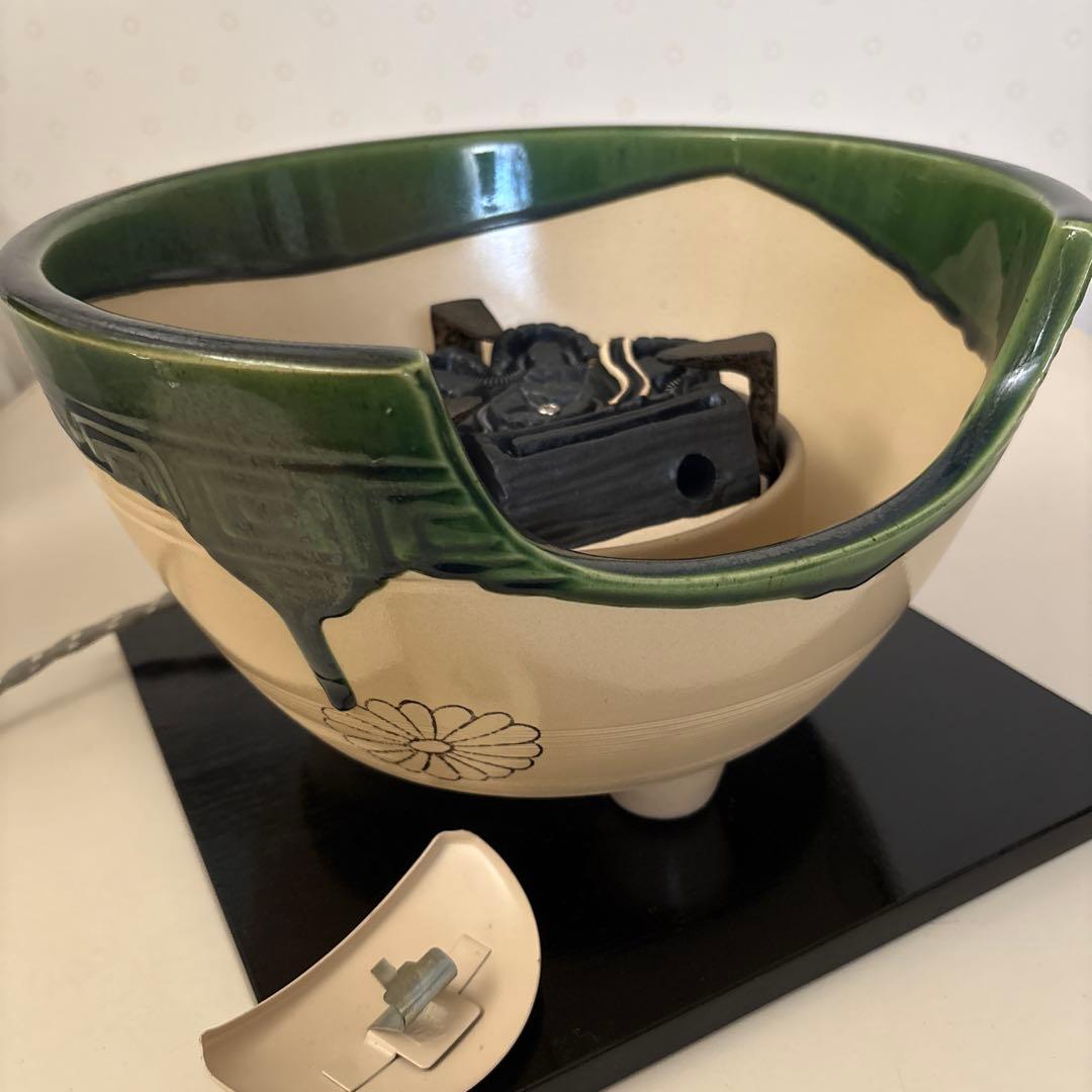 風炉 電熱器 風炉釜 野々田電熱器 道安大