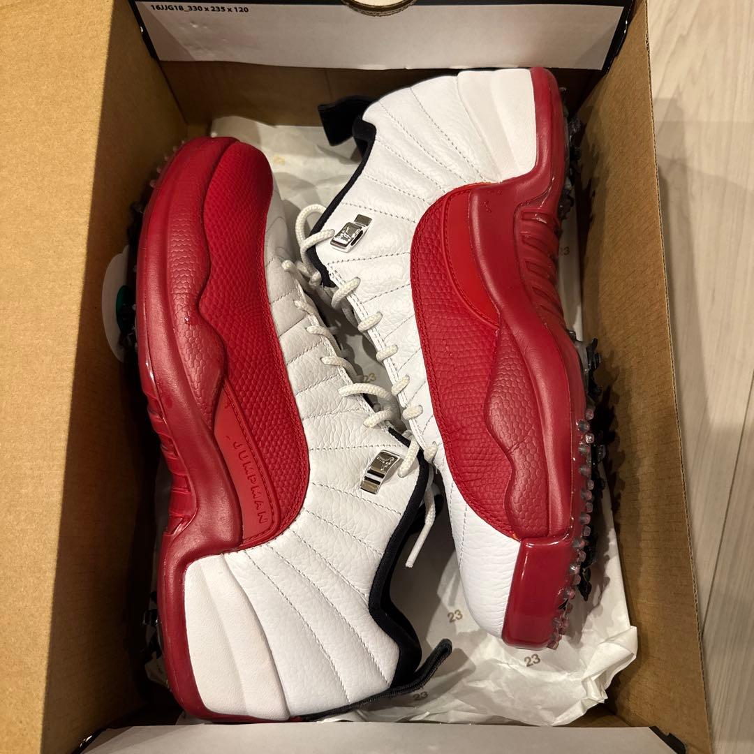 AIR jordan12 LOW GOLF チェリー