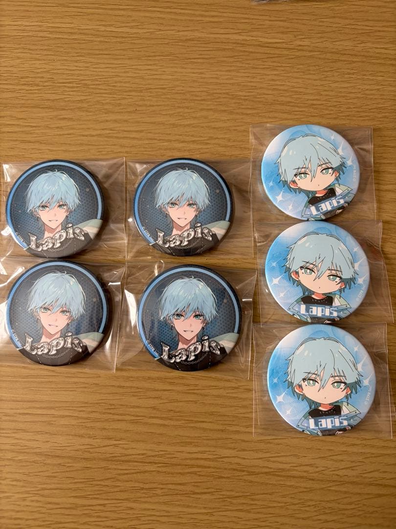 めておら　Lapis らぴす　缶バッジ　スターター