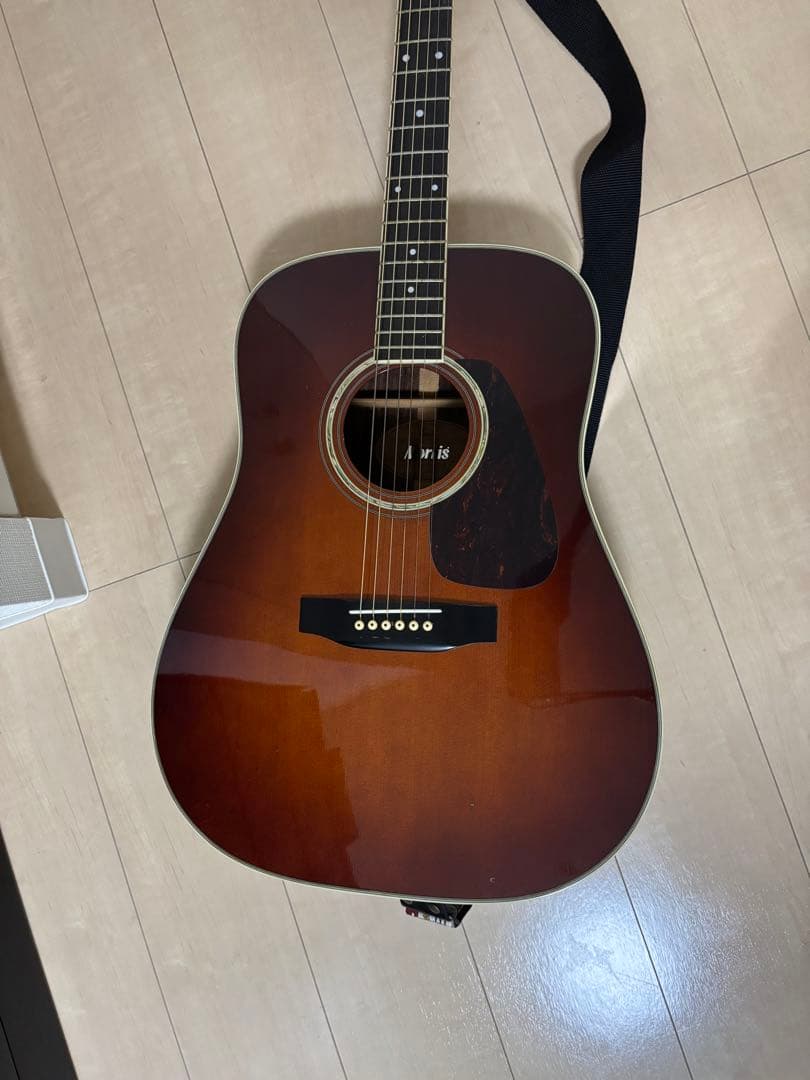 値下げ‼️Morris　TF-50SP ハードケース付き　アコースティックギター