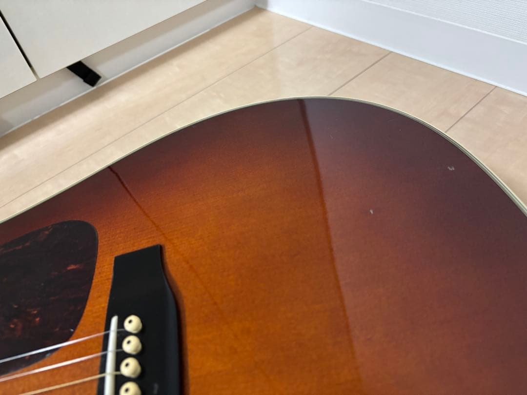 値下げ‼️Morris　TF-50SP ハードケース付き　アコースティックギター