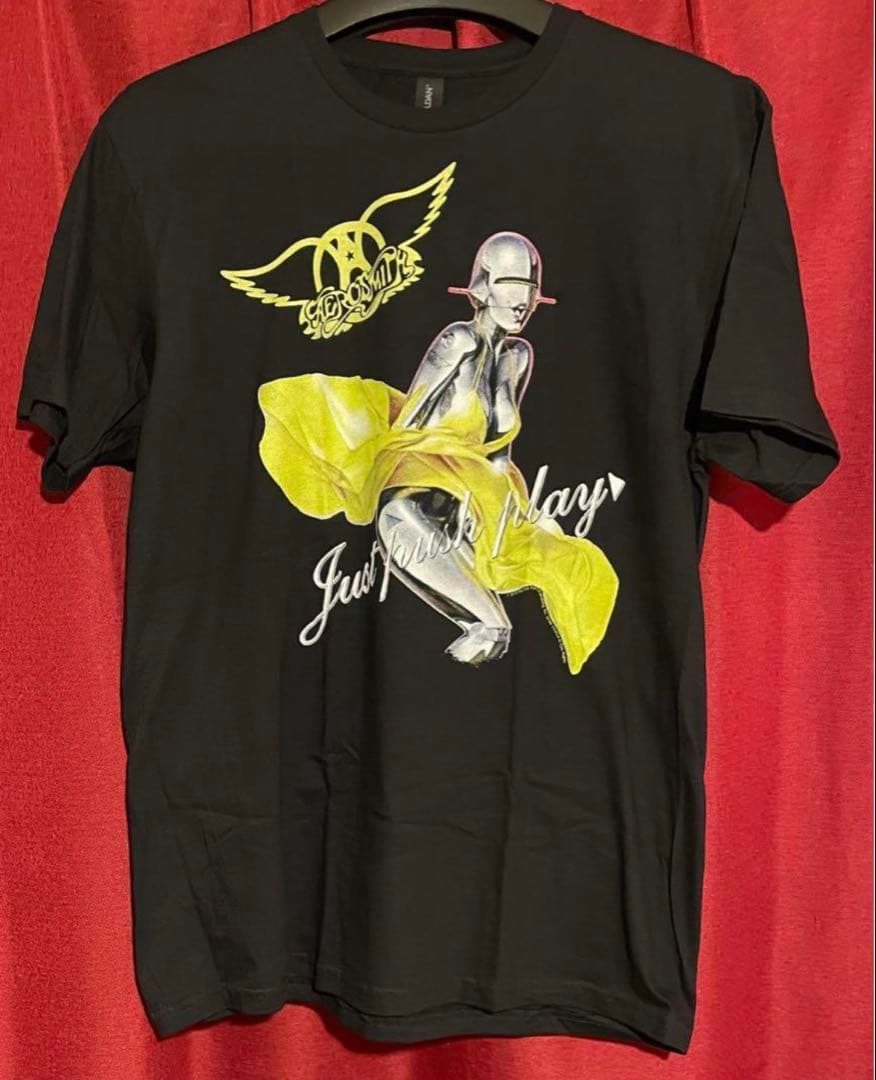 エアロスミス　公式　JUST PUSH PLAY Tシャツ　L ◆ 空山基