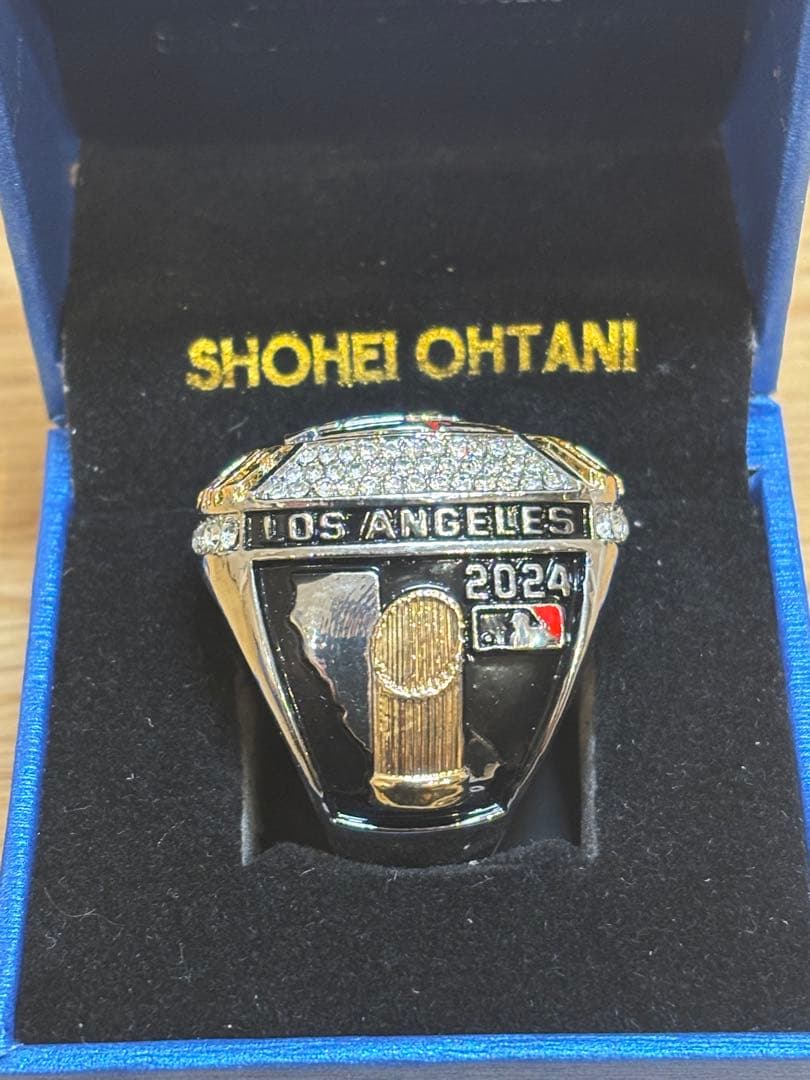 ⭐️非売品リング 特別構成セット⭐️ 大谷翔平 2024WS制覇 記念リング3種類