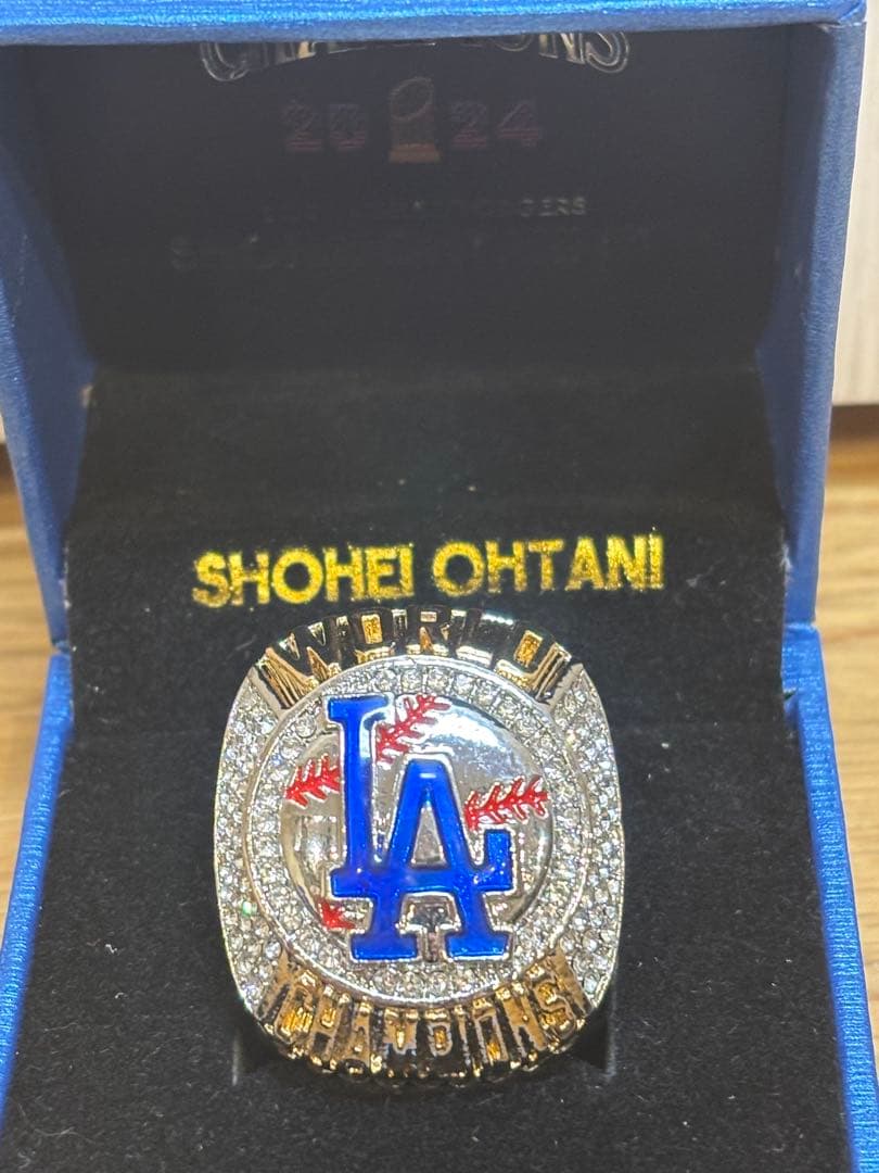 ⭐️非売品リング 特別構成セット⭐️ 大谷翔平 2024WS制覇 記念リング3種類