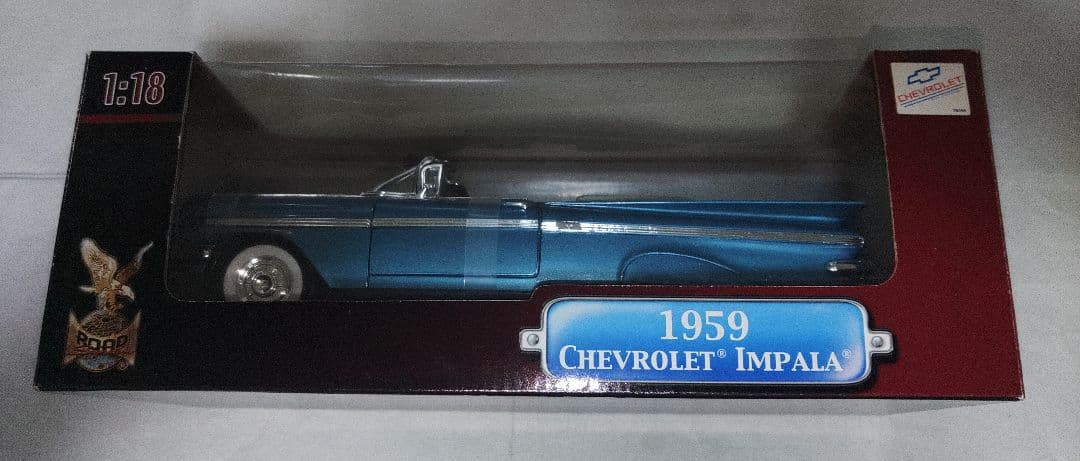 希少　1959年　 シボレー　インパラ コンバーチブル　1/18　ローライダー