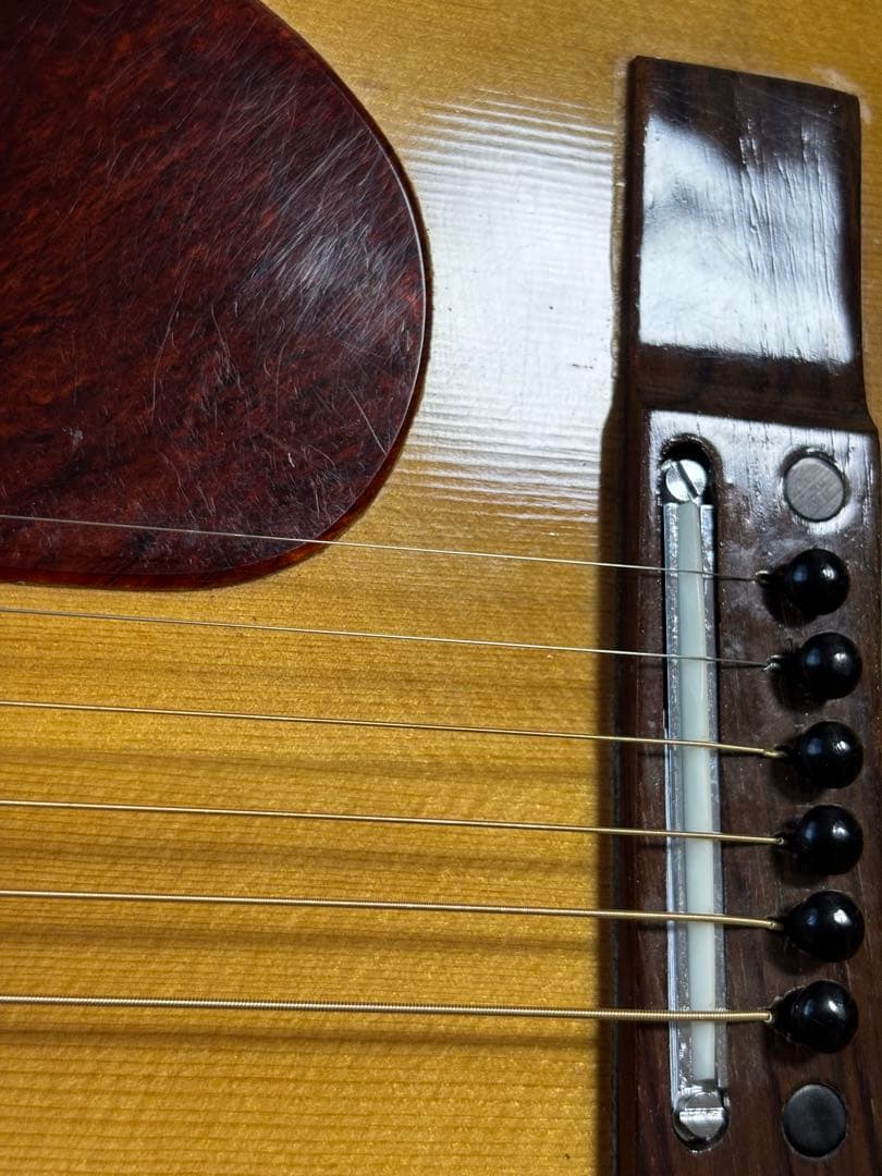 レア❗️KAWAIカワイB25タイプ？　ADJサドル　ジャパンヴィンテージアコギ