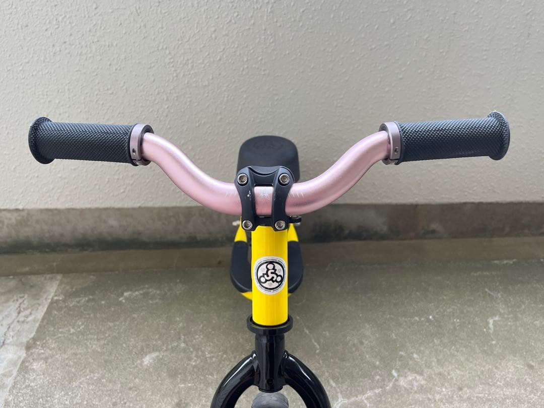 【カスタム】ストライダー スポーツ イエロー ダディラボハンドル