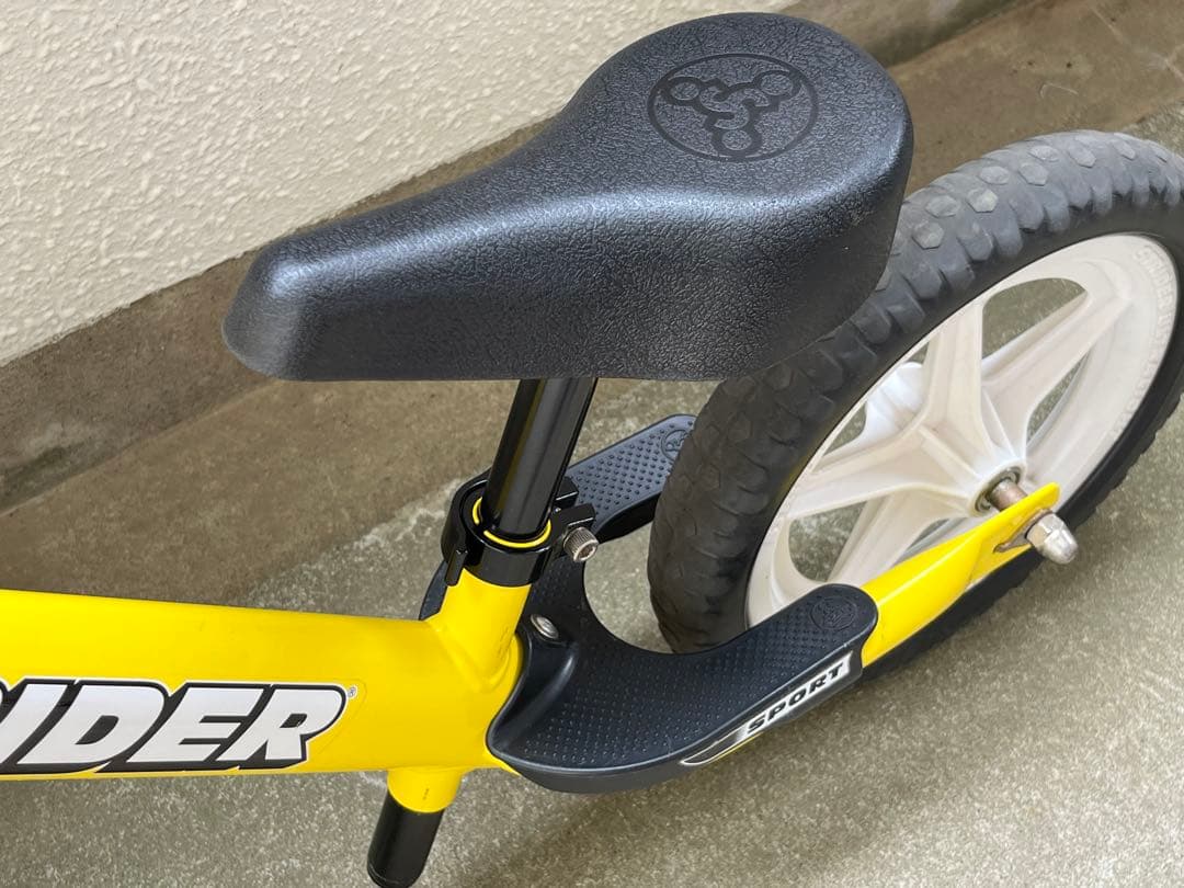 【カスタム】ストライダー スポーツ イエロー ダディラボハンドル