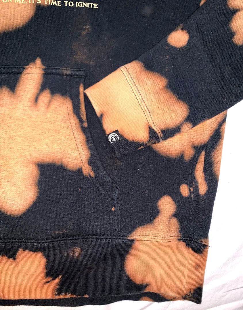 Crossfaith クロスフェイス 特殊染 タイダイ フーデッド パーカー