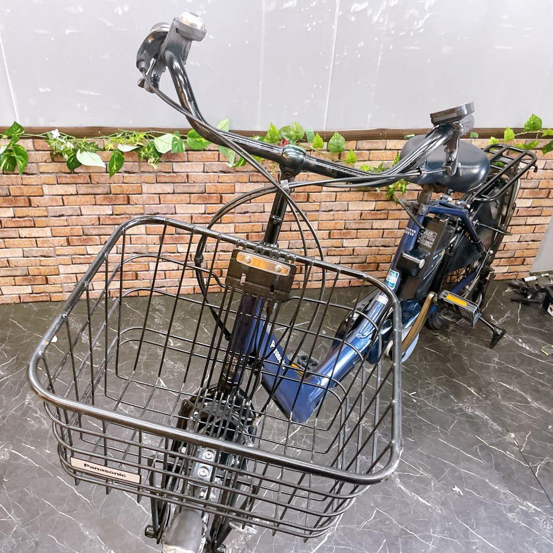 【39】電動自転車 Panasonic Gyutto ANNYS ブルー 紺色