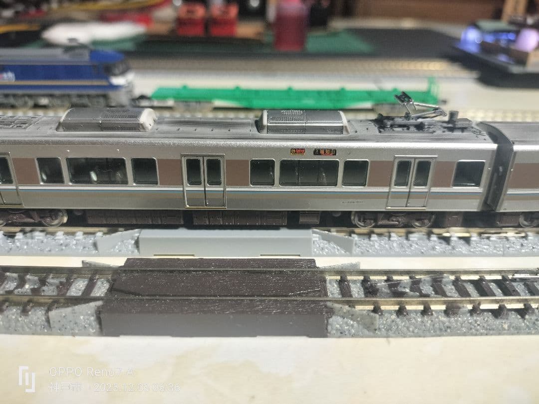 Nゲージ カトー全車室内灯白色LED新快速225系6両編成 鉄道模型 セット