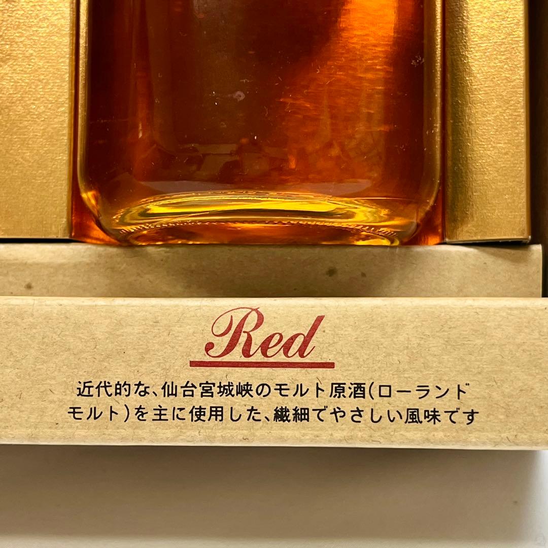 ニッカ ピュアモルトブラックラベル、レッドラベル 2本セット