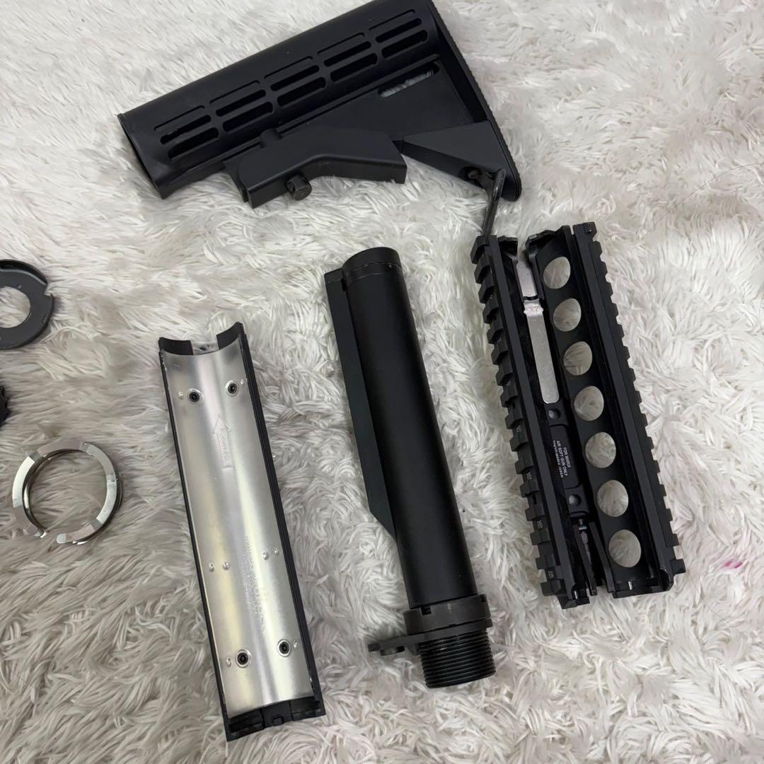 東京マルイ M4用 カスタムパーツ一式 ストック/ハンドガード等 セット