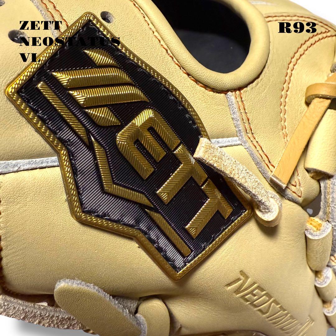 未使用品！ ZETT NEOSTATUS VL グローブ グラブ 軟式野球 内野