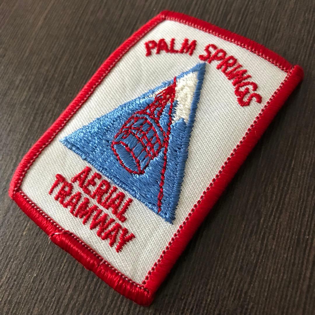 ヴィンテージ 刺繍 ワッペン  パームスプリングス・エリアル・トラムウェイ I