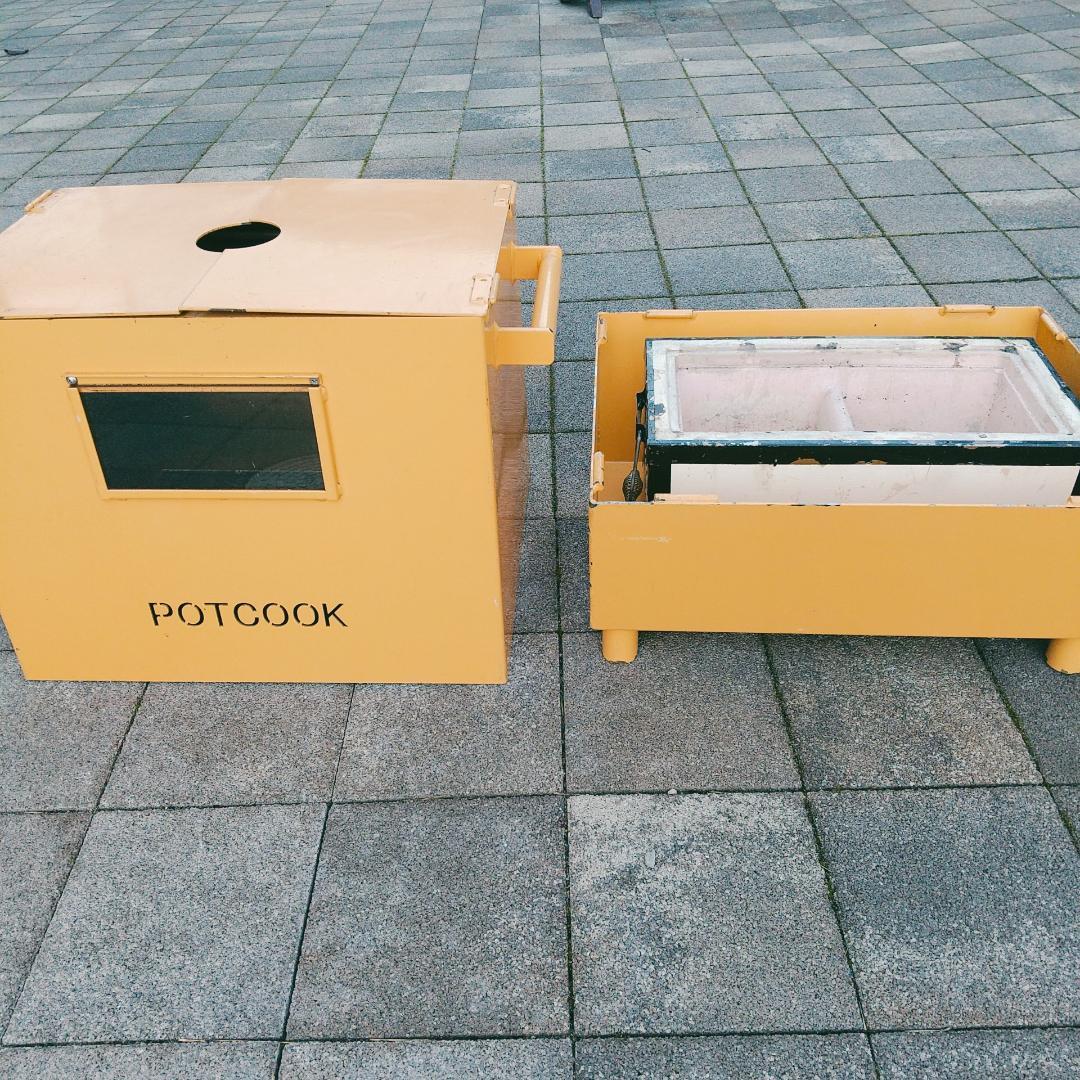 かまど焼き芋機