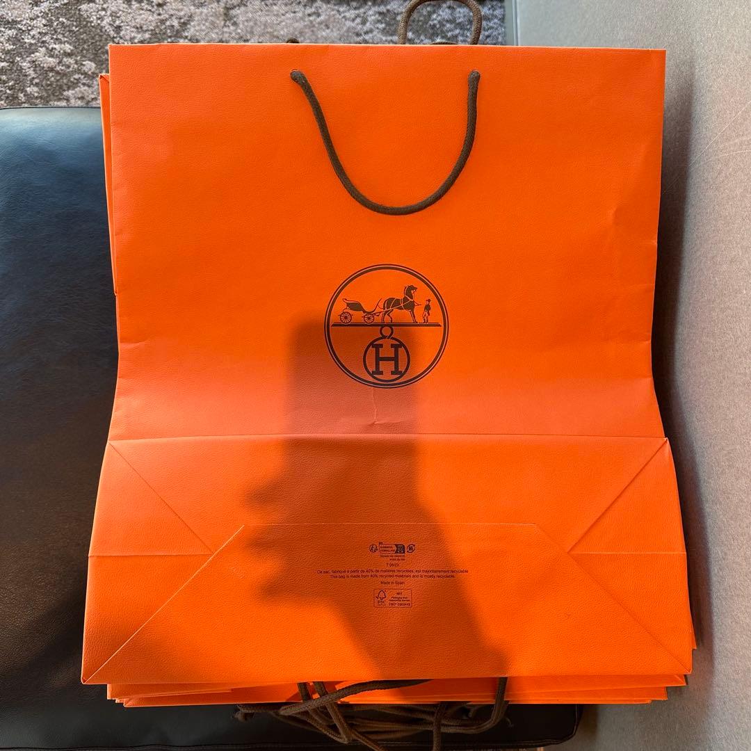 エルメス　ショッパー 紙袋　セット