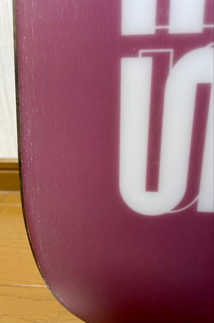 X-GAMES スノーボード板 146cm ビンディング付き エッジにサビあり