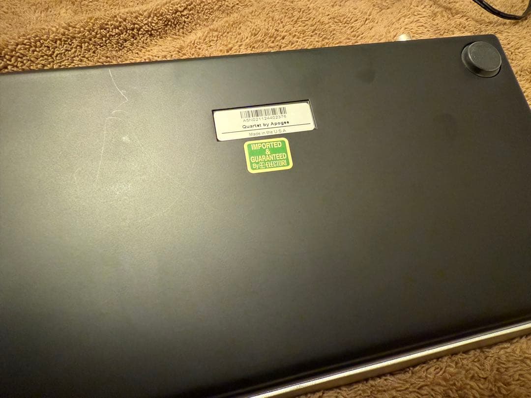 Apogee Quartet ※操作不具合あり