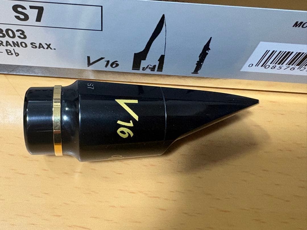 バンドレン ソプラノサックス マウスピース V16 S7
