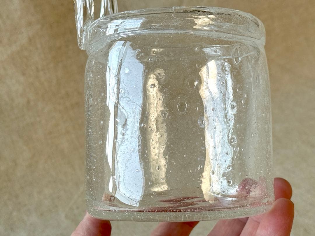 nuutajarvi vintage Sargasso 持ち手のついたベース