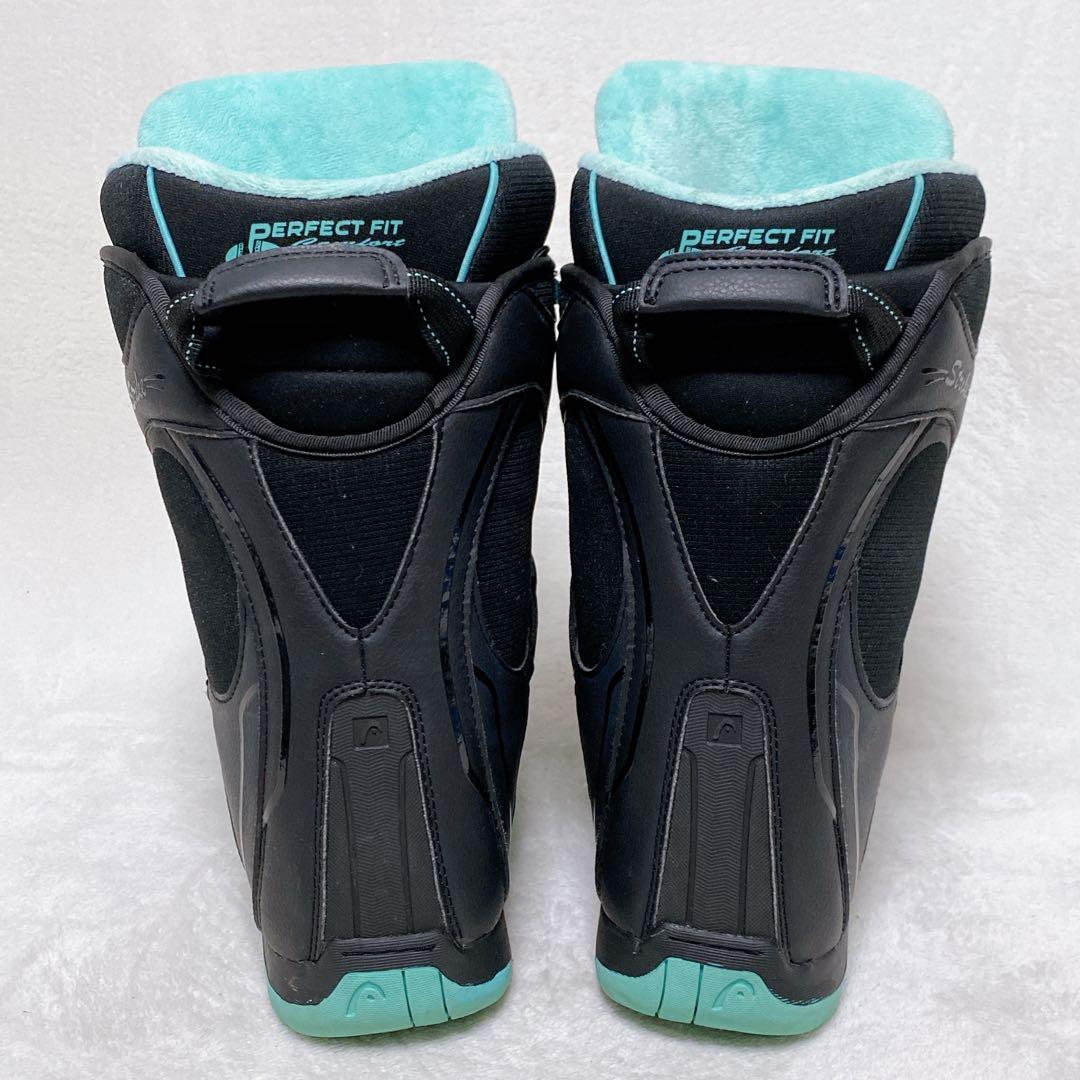 美品　HEAD　スノーボードブーツ　STRIKEBOA　24cm　ミントグリーン