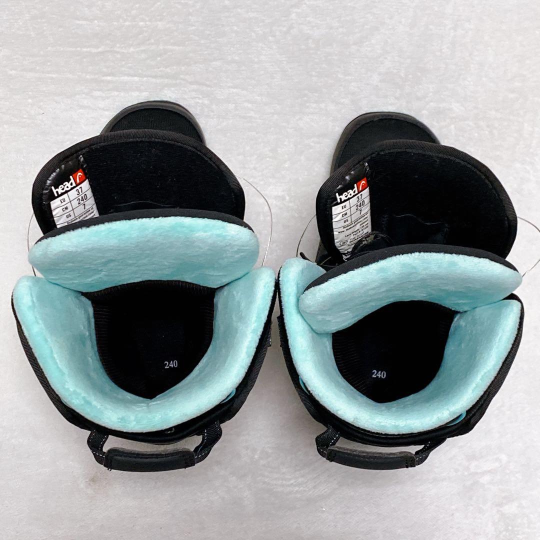 美品　HEAD　スノーボードブーツ　STRIKEBOA　24cm　ミントグリーン