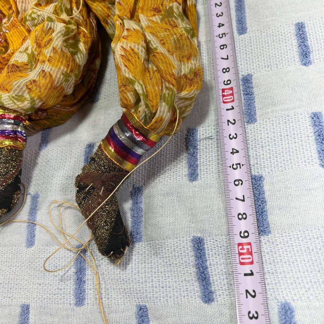 インド　ラジャスタン　民族ビンテージ人形中古