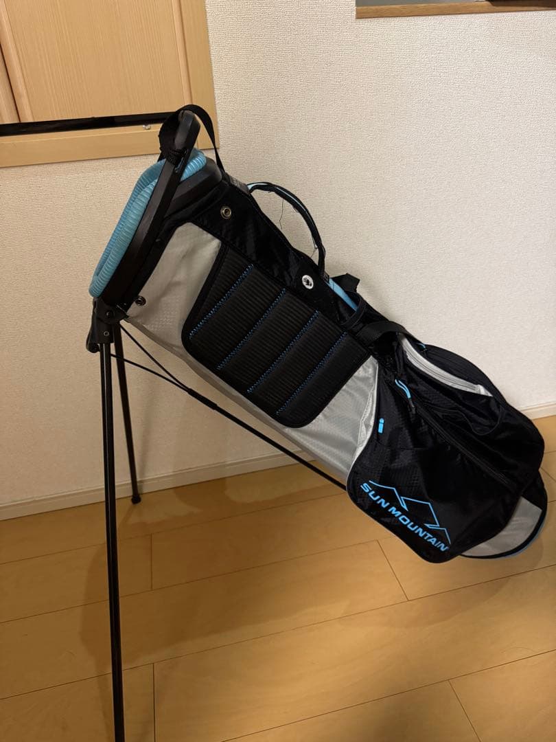 SUN MOUNTAIN 軽量キャディバッグ ブラック/ブルー