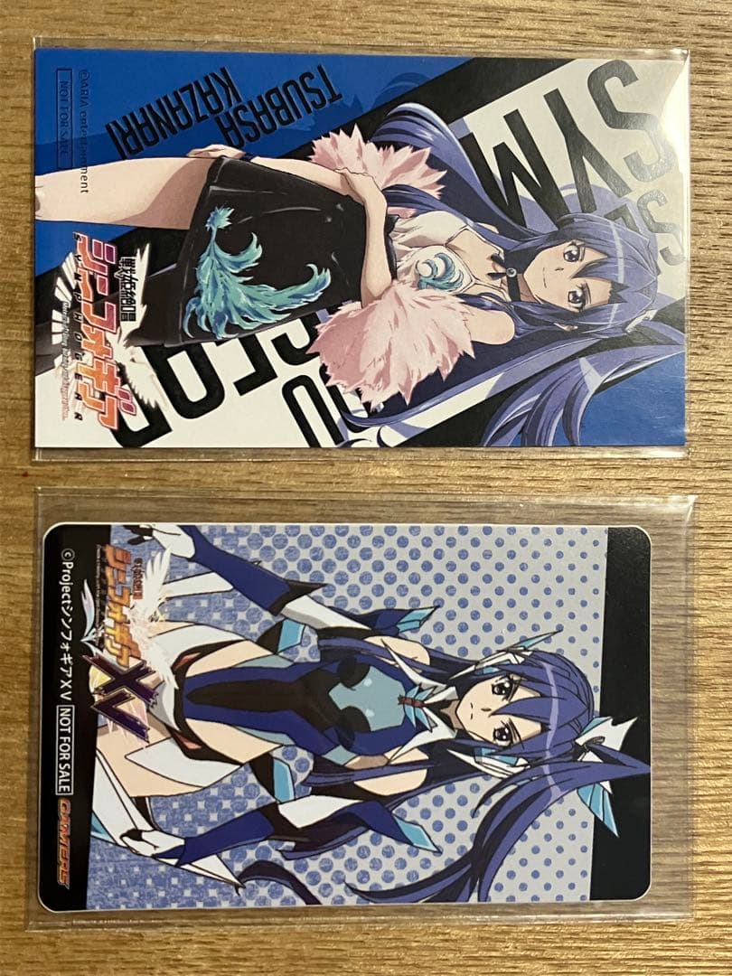 127 シンフォギア タワレコ 風鳴翼　ポストカード　ステッカー