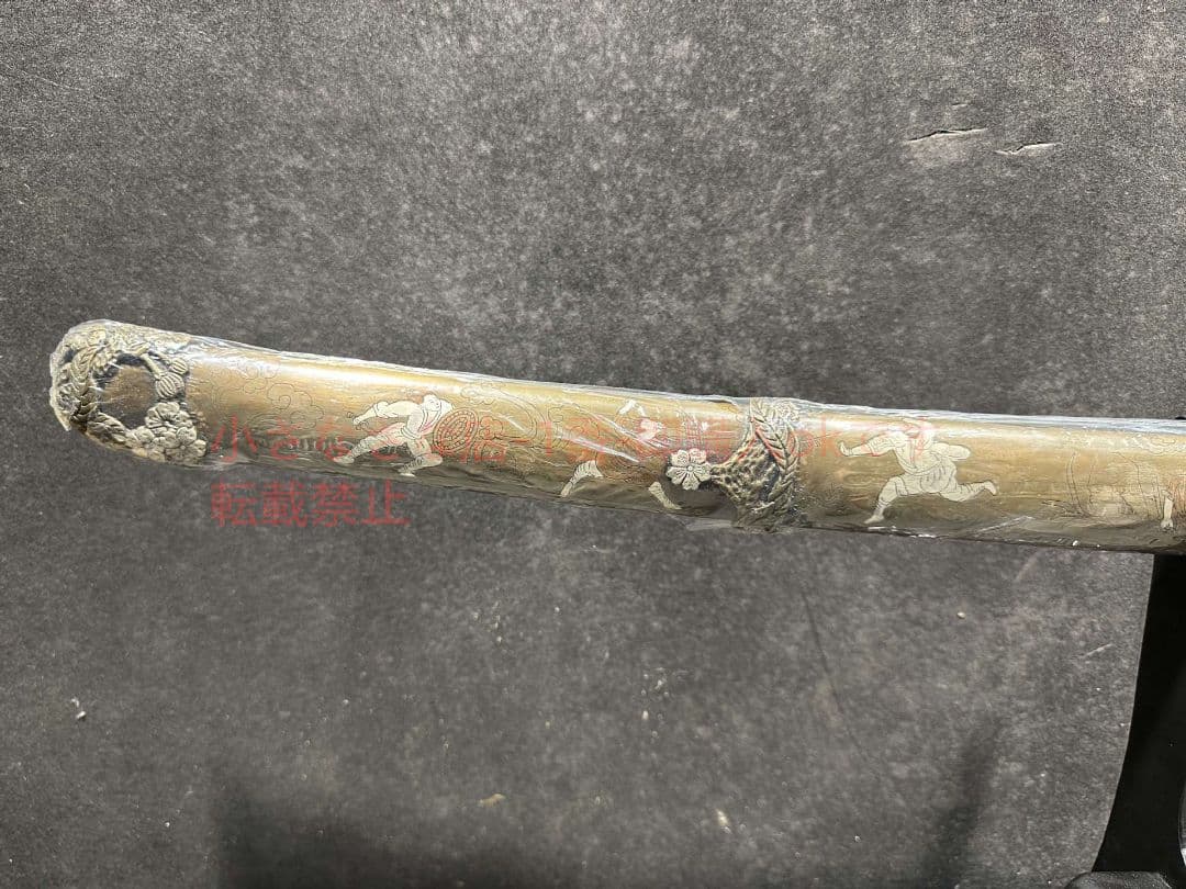 銅鞘太刀シリーズ寒影太刀  古兵器 武具 刀装具 日本刀 模造刀 居合刀