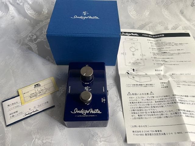 B'z 松本孝弘 TAK 監修 FIXED WAH indigo note