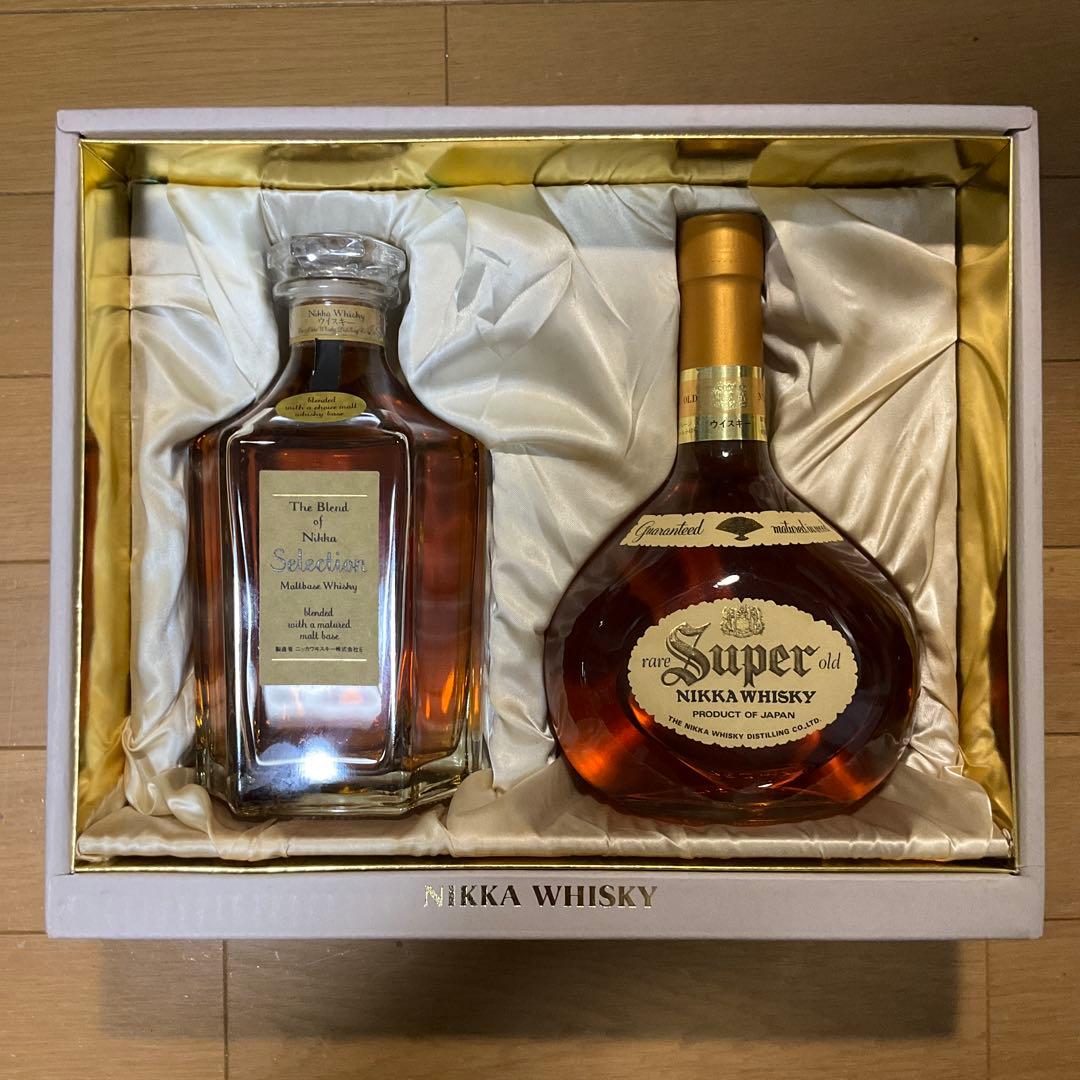ニッカウイスキー　ザ・ブレンド・セレクションとスーパーニッカの2本セット