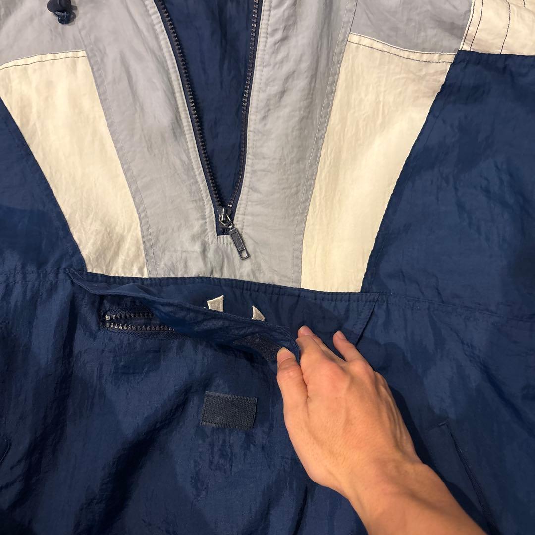 Yankees フード付きジャケット ネイビー