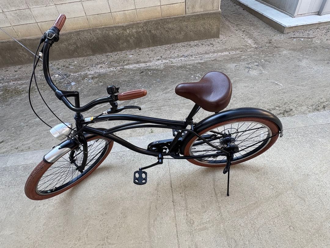 にもさん専用「ビーチクルーザー・ボーイズサイクル(26㌅)」お届けできます。