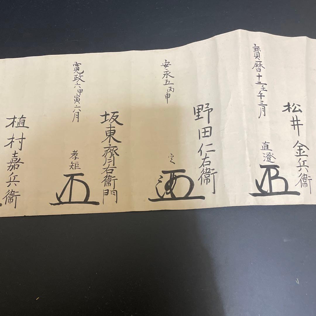 安政時代　鉄砲指南書　古書　古文書　2