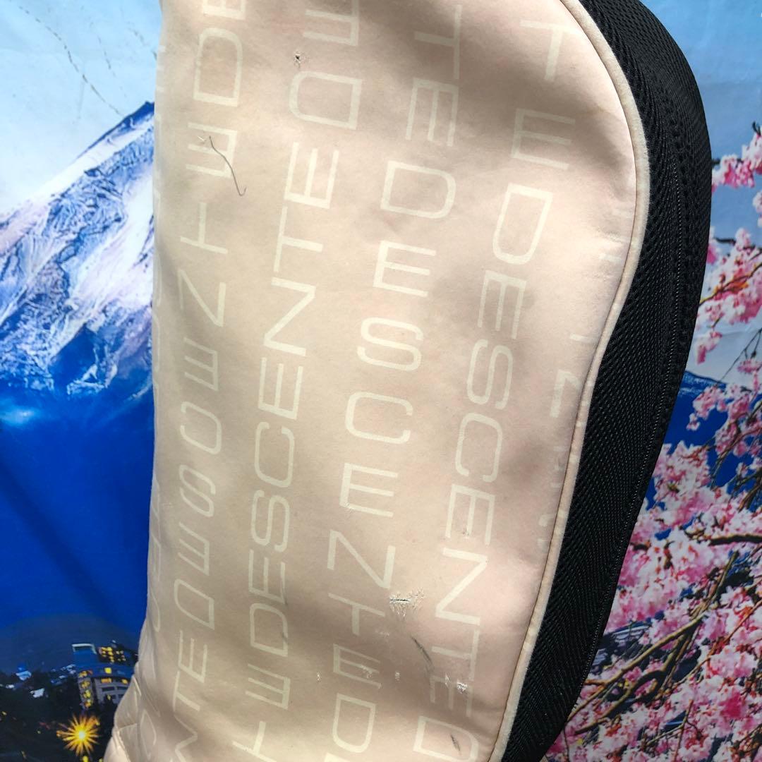 寶BV-1119 デサント キャディバッグ ベージュ　カート式 6分割